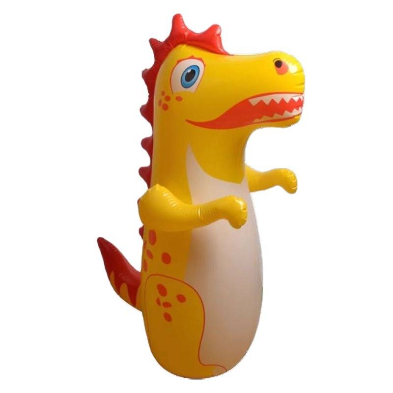 Inflatable tumbler Children toy, boy girl boxing sandbag household dinosaur sandbag children puzzle cartoon stand