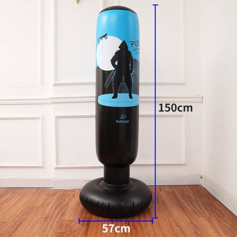 Bag no home -based air bag vertical inflatable boxing pillars, felling, fighting special large equipment, children boxing and decompressing