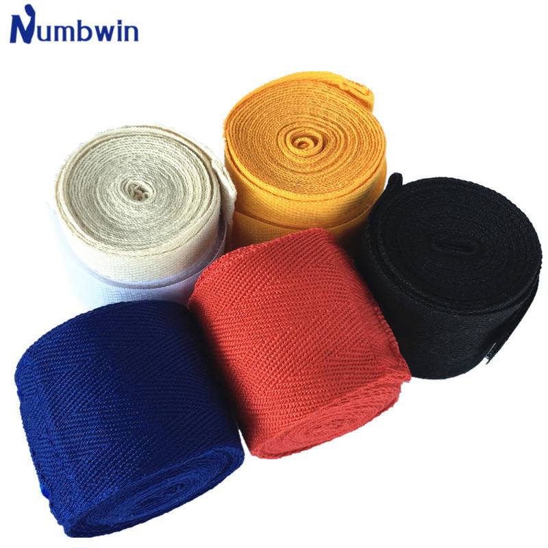 Cotton 2.5M Boxing Bandling Tie with Fighting Hand with Muay Thai Muay Touring Hand Tie Tie Tie Twitter Guard Protector