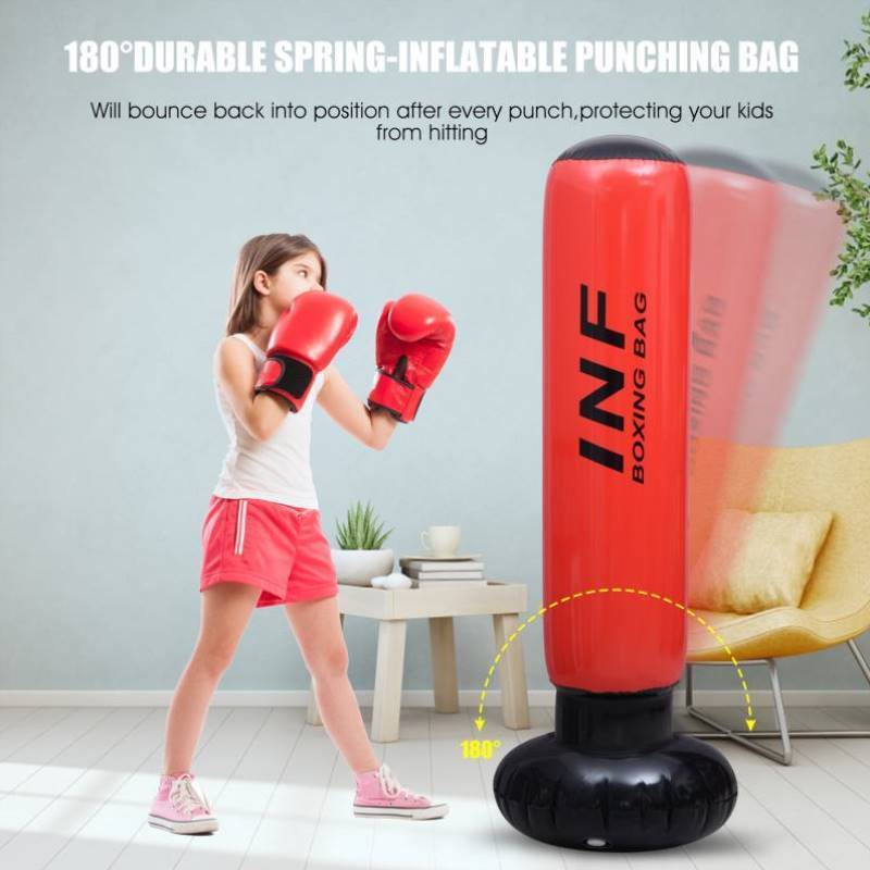 Fighting explosion thick models of spot family children's inflatable boxing pillar pillar bag toys fitness large vertical bag