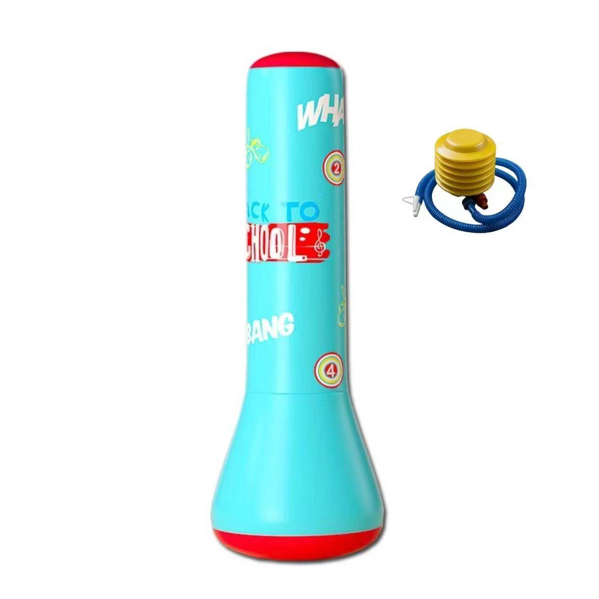 Blue, 1 metre, 2 heights