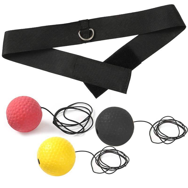 New boxing reaction ball head wearing PU foam ball rubber ball sports fitness equipment speed ball