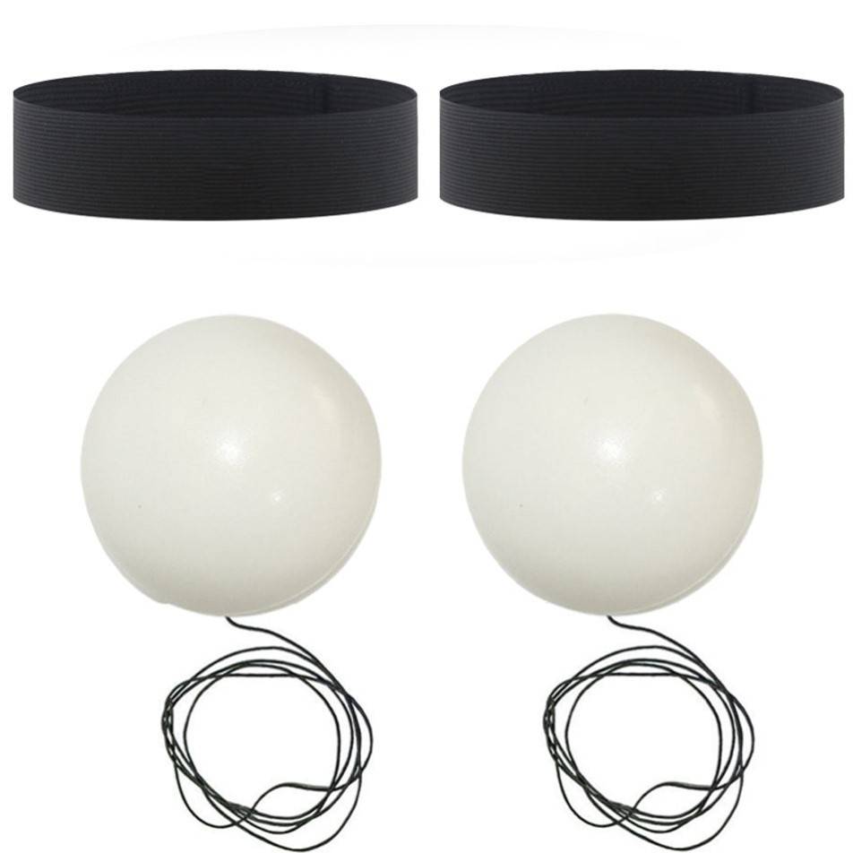 White ball + white ball + two heads to wear