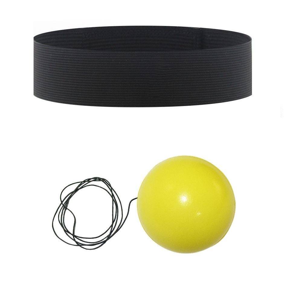 Yellow ball + head on