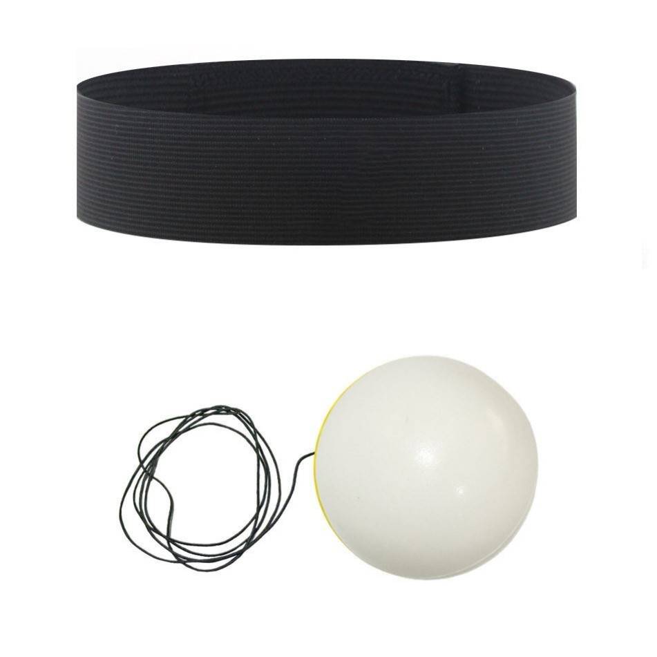 A white ball with a head