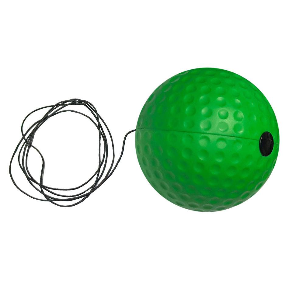 Single green softball