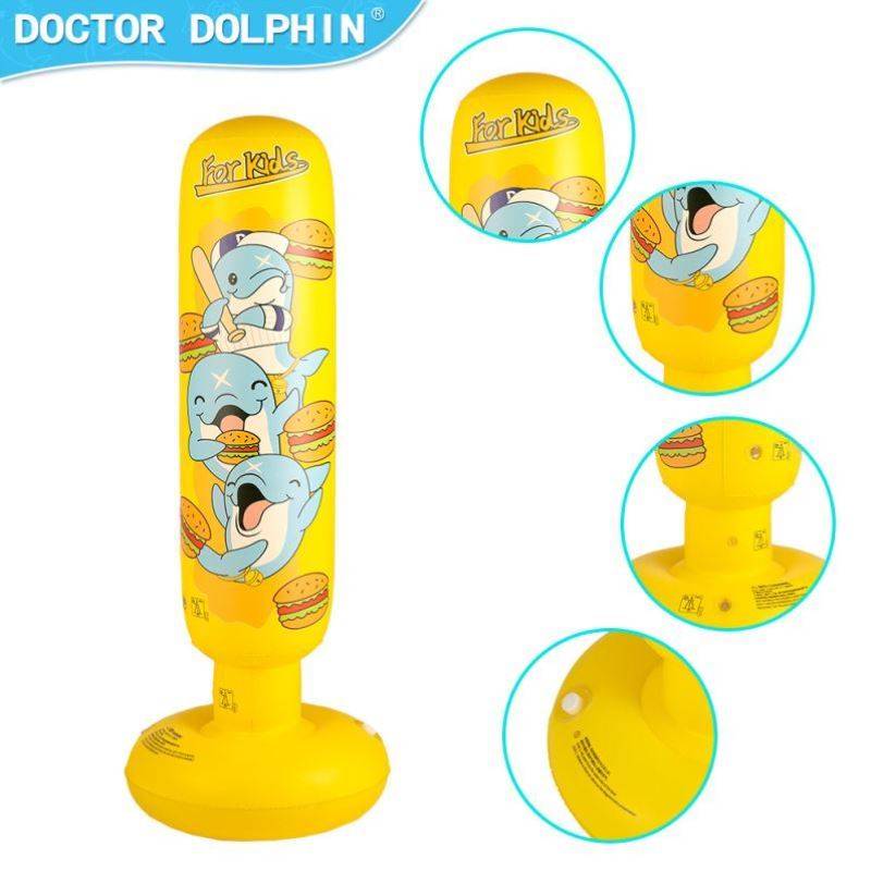 Boxing spot Children's inflatable boxing pillars, felling pockets, home -to -children, scattered big thick models