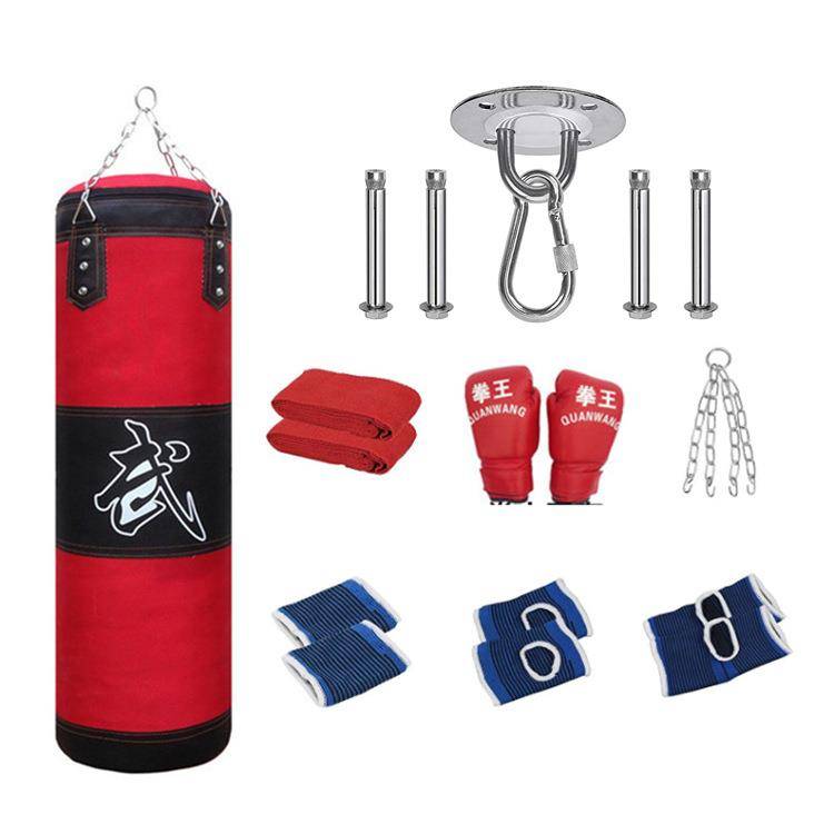 Three -layer Sanda Boxing Sandbags Solid Solid Sand Bags Taekwondo Discrust Towering Turn on Family Fitness Adult Children's Manufacturers