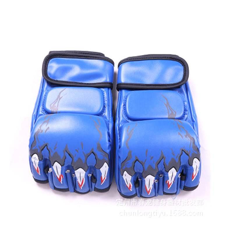 MMA Thick Sanda Boxing Boxing Half Finger Gloves Gloves Fitness Gloves Fighting Sandbags Fighting Fist