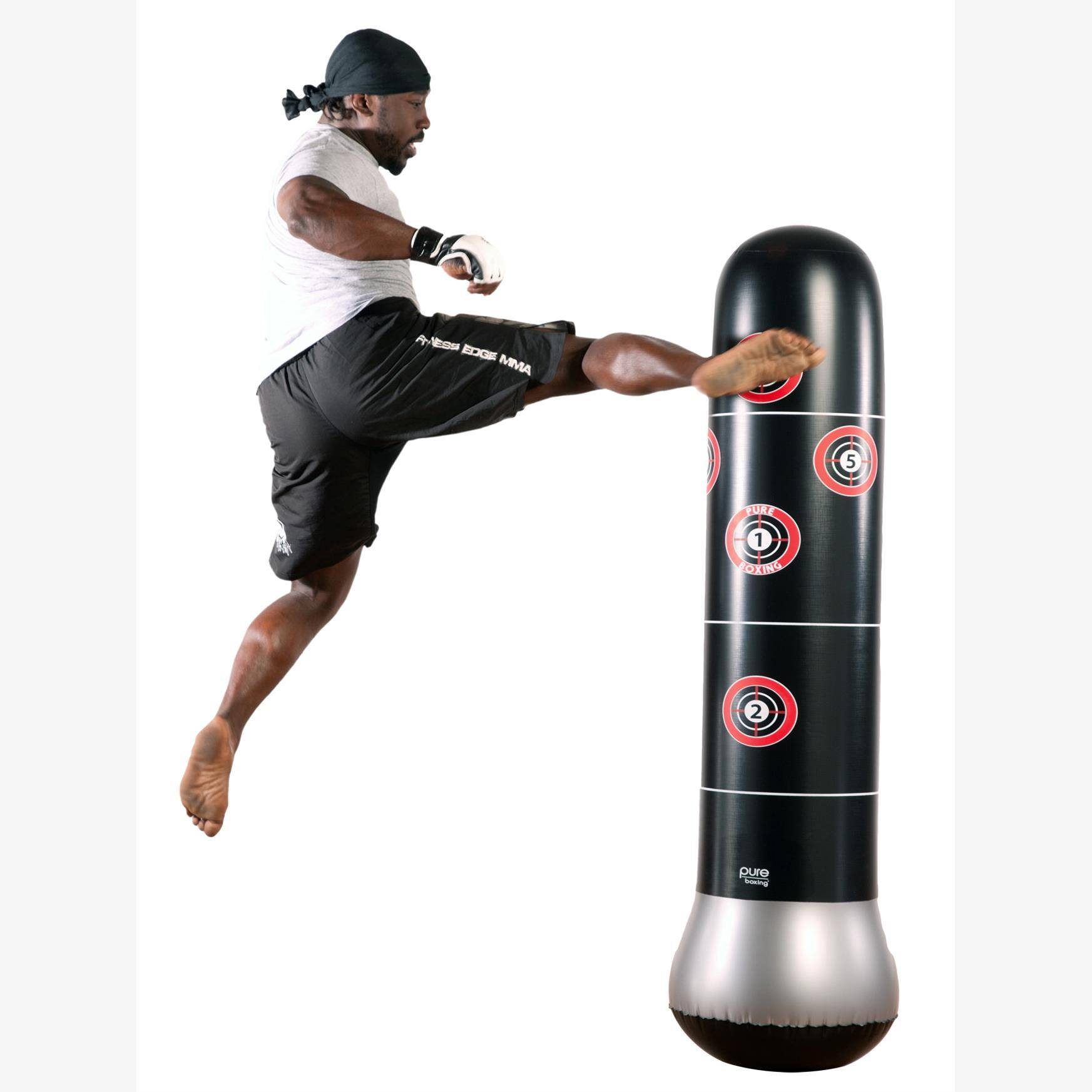 Fitness Adult Children's Disposter Flame Sandbag exercise toy Soft Boxing Pillar Volume Stroke Style Strike