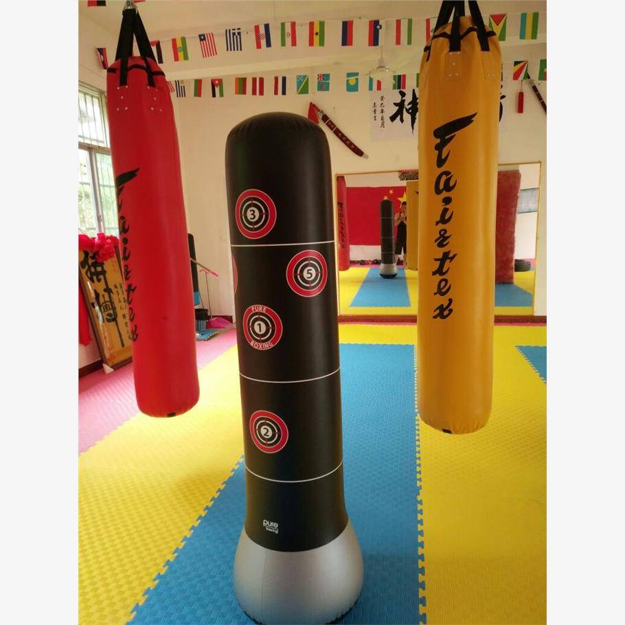 Fitness Adult Children's Disposter Flame Sandbag exercise toy Soft Boxing Pillar Volume Stroke Style Strike