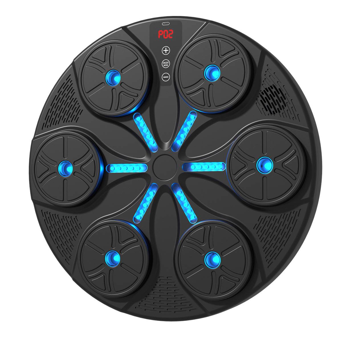 New cross -border smart music boxing machine Bluetooth music boxing wall target home fitness children boxing training device