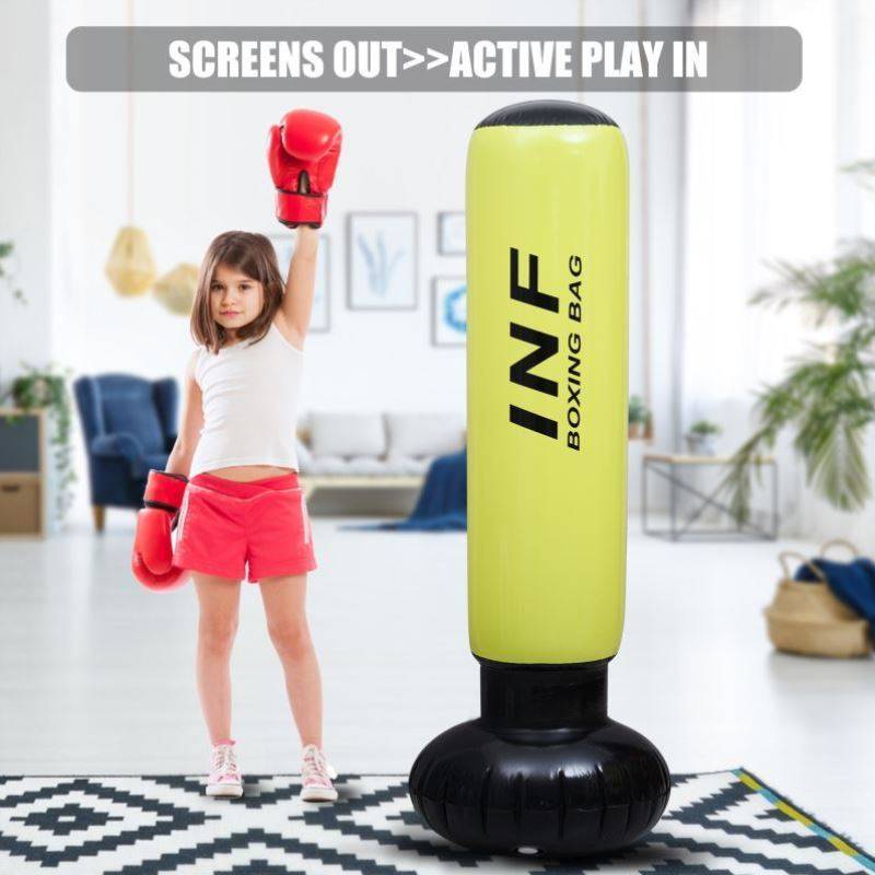 Children's inflatable boxing sandbags and toys thick scattering special large trainers