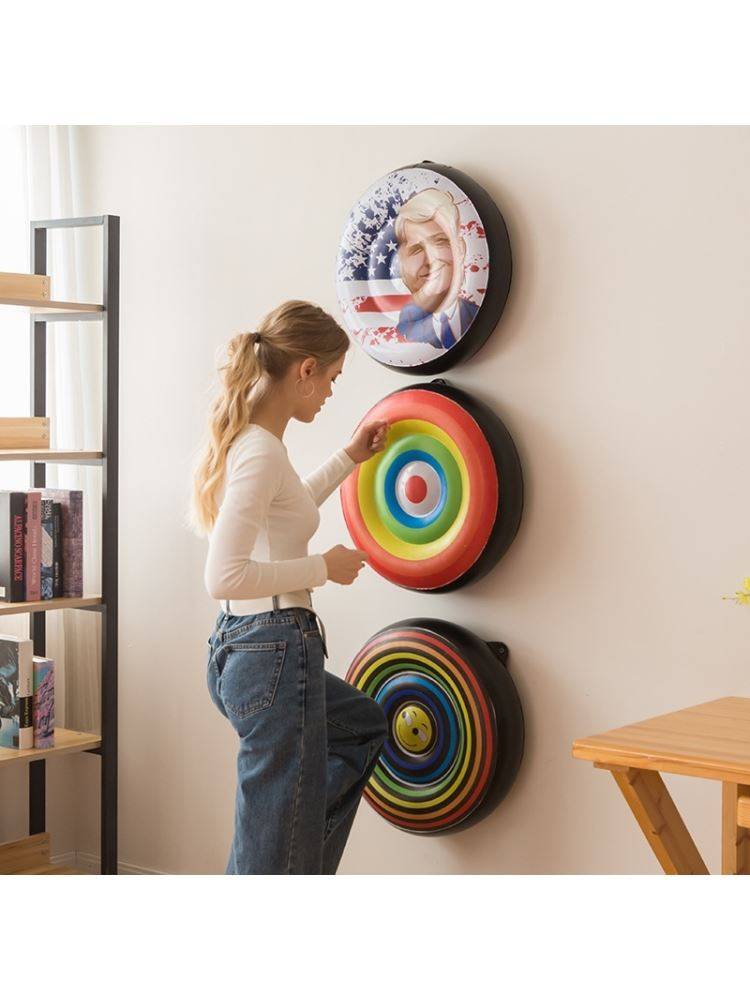 Emotional venting tools Decperred fun new equipment, venting dormitory hand boxing family boxing target training inflatable