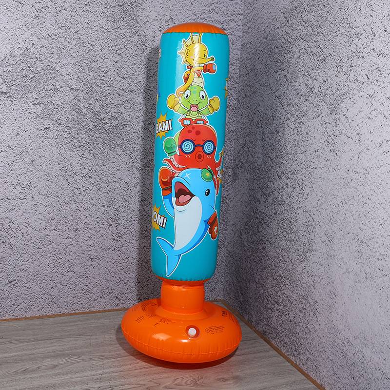 The octopus blue has an air pump