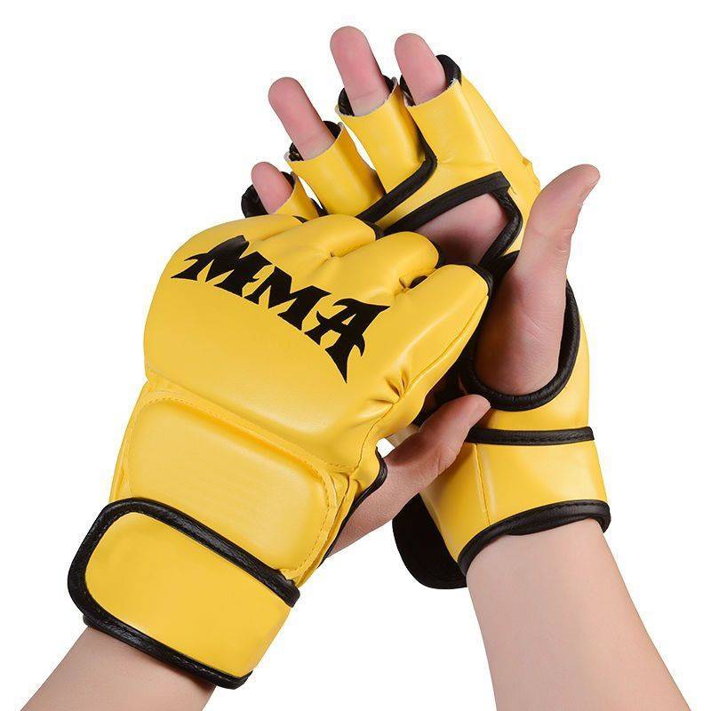 YELLOW MMA BOXER