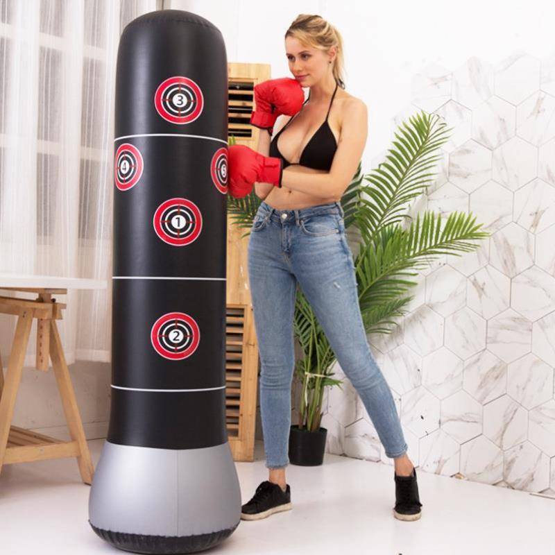 Pillar boxing exercise boxing, youth fitness thickened toys, no family children boxing gel bag training device