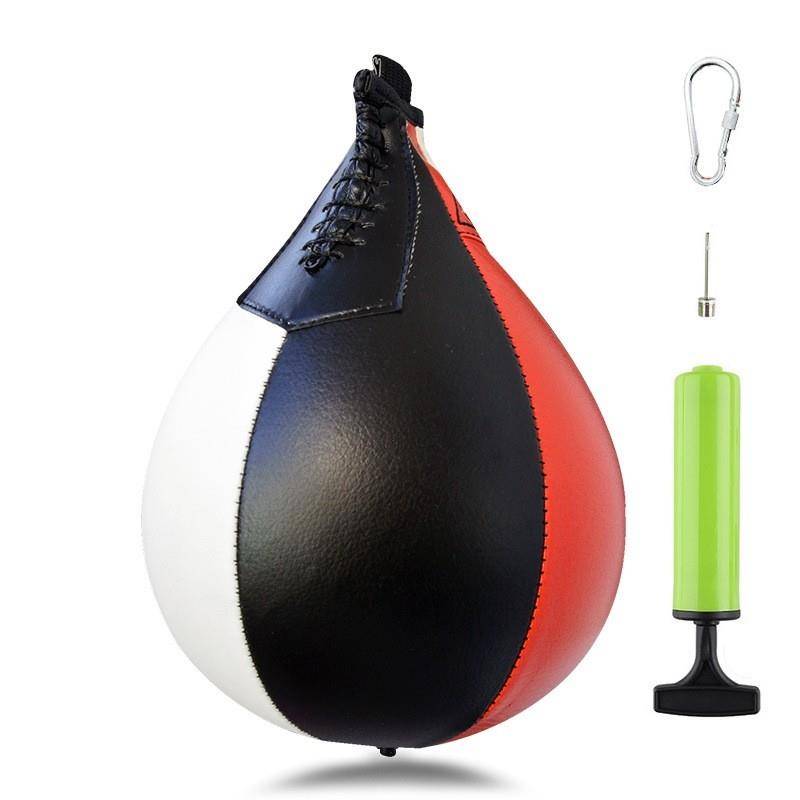 Black and white pear ball