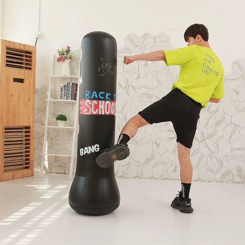 Fitness New Mori Youpai Boxing Pillar Falling Poor Turning Firefire Fun Fun Toy Thicked Sand Bags Sand Bag Exercise