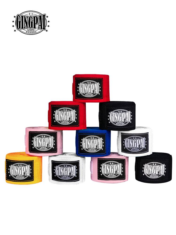 Cotton Muay Thai Boxing Blocks Bandling Sports Sweating Broqually Tie Hands and Tibetan Hands Bands Bad 3 -meter Adult
