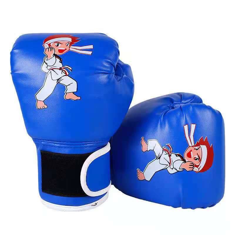 Children's boxing gloves 3-13 Children fighting training Muay Thai boy Sanda young young children boxing sleeve women