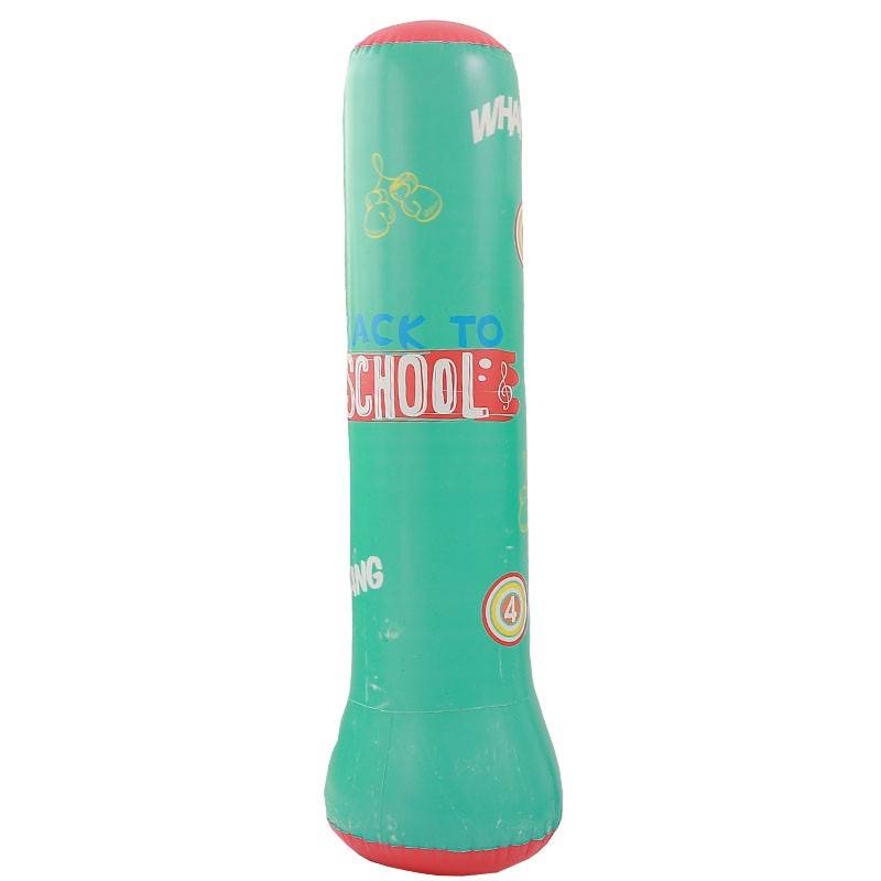 Fitness new children's vertical boxing columns and tumbler inflatable toys, thickened sandbase sandbags exercise