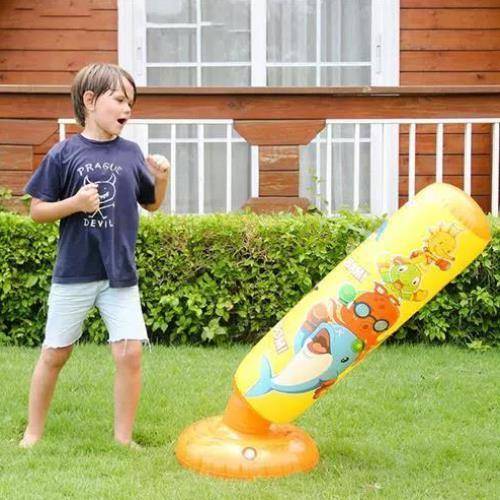 New inflatable toy boxing furnishings boxing pillar sandbags fitness sandbags standing sandbags to vent the pillar
