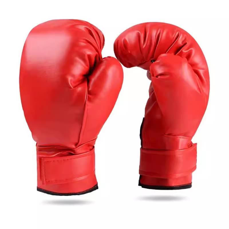 A pair of adult boxing gloves