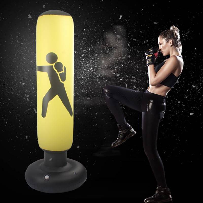 Bag family pressure purse children's boxing sand bag inflatable Sanda equipment explosion and thick models