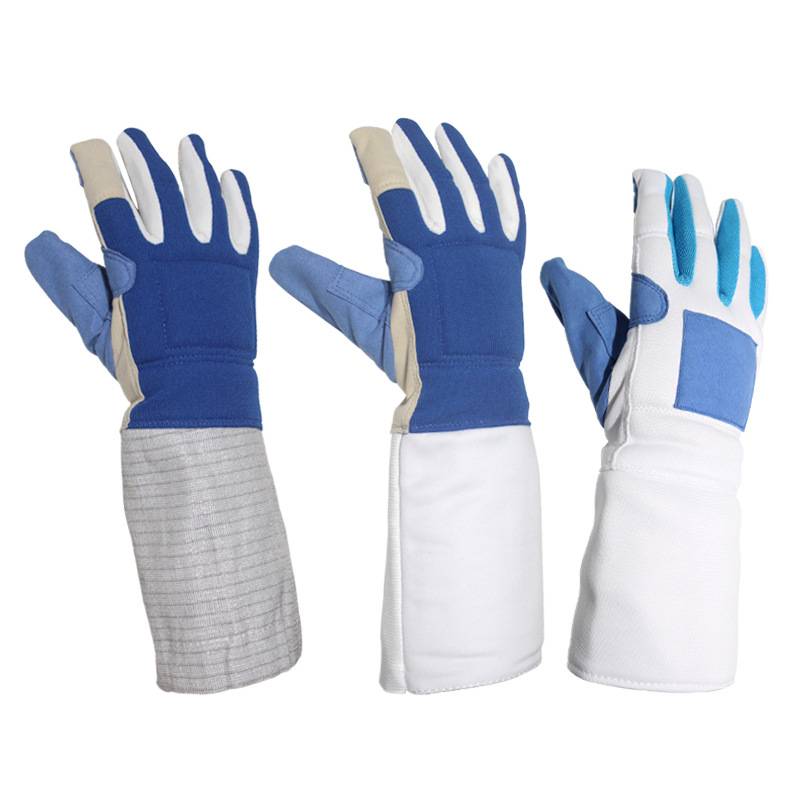 Fencing gloves training adult children anti -slip flower sword sword sword heavy swordsman fencing equipment wear resistance and comfortable gloves