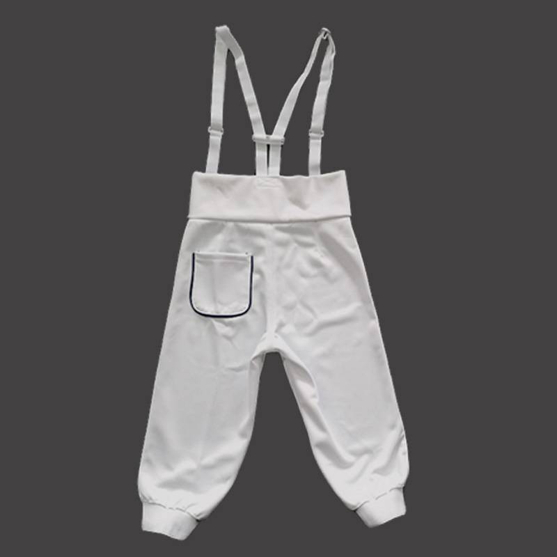 Blue side of right hand pants
