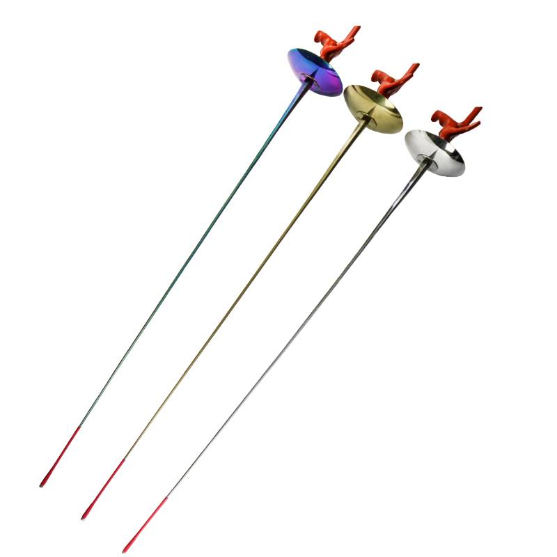 CFA Certification Competition Electric Sword Stainless Golden Color Color Electric Flower Sword Equipment Fencing Equipment