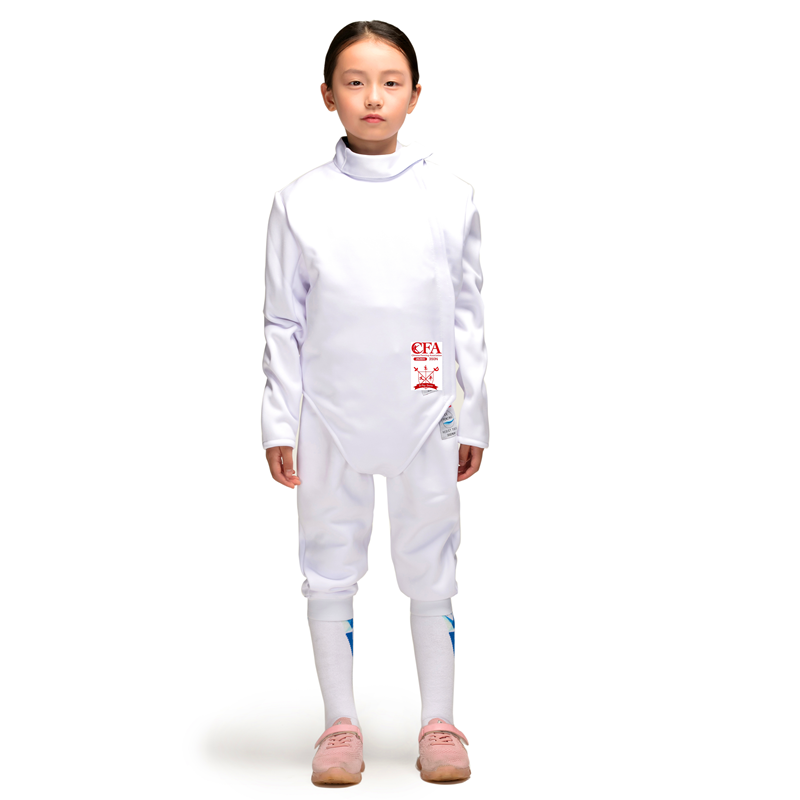 Fencing equipment swordsmanship clothes top CFA certification 350N can participate in national competition fabric protection