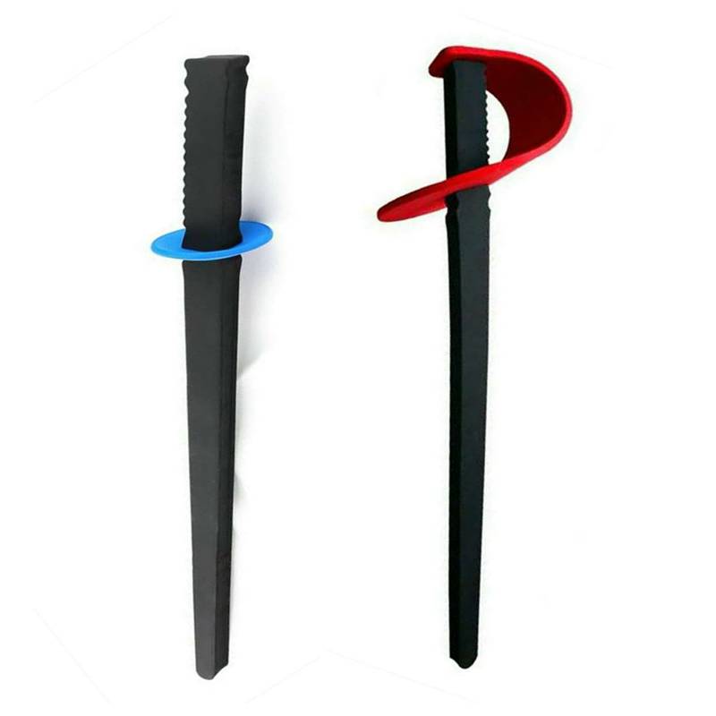 It's good to have a red sword and a blue one