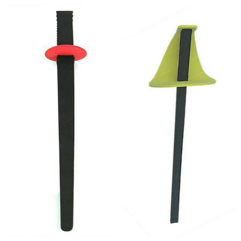 Swords and yellow with flowers and red with two