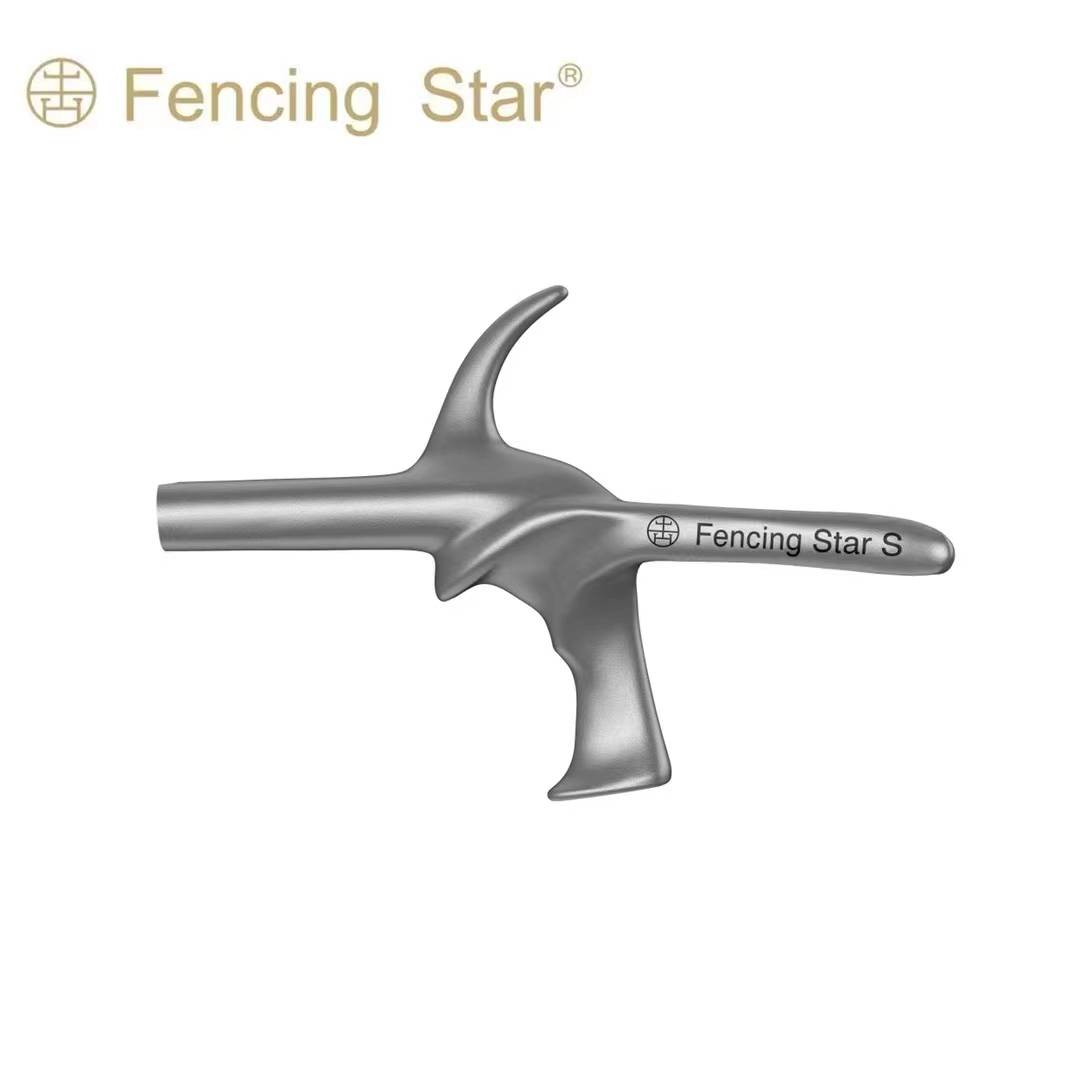 Fencing ultra -light flower sword heavy sword handpader's handle parts non -slip durability suitable for all kinds of glove alloy lightweight durable gray