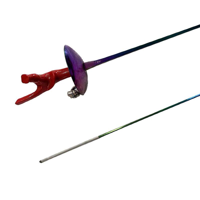 The HSSAC's fencing equipment Electric flower sword span (including hand line) adult children's competition training for rust -proof