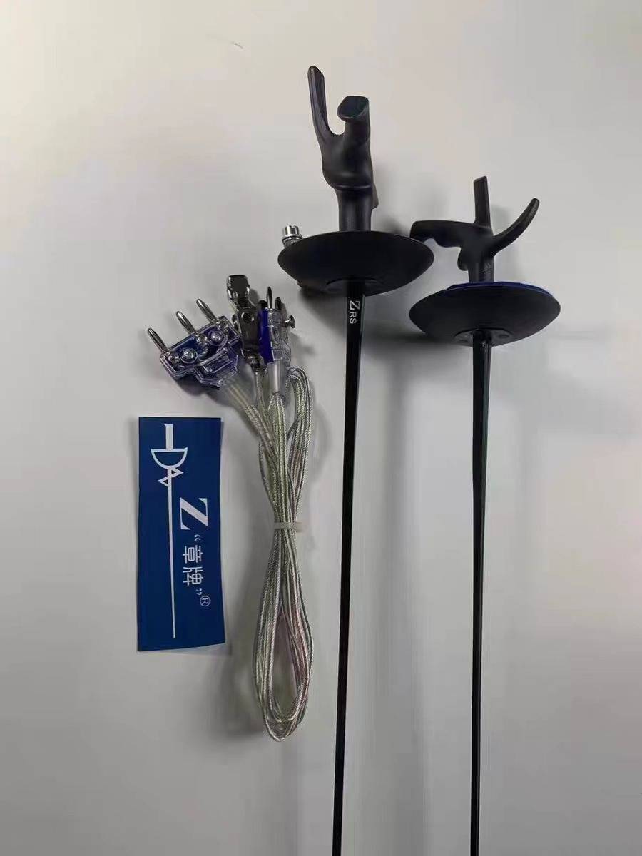 Zhangpai Azhang Black Pearl Electric Flower Sword Real Estate Sword and Sword Sword can participate in the national competition response sensitive