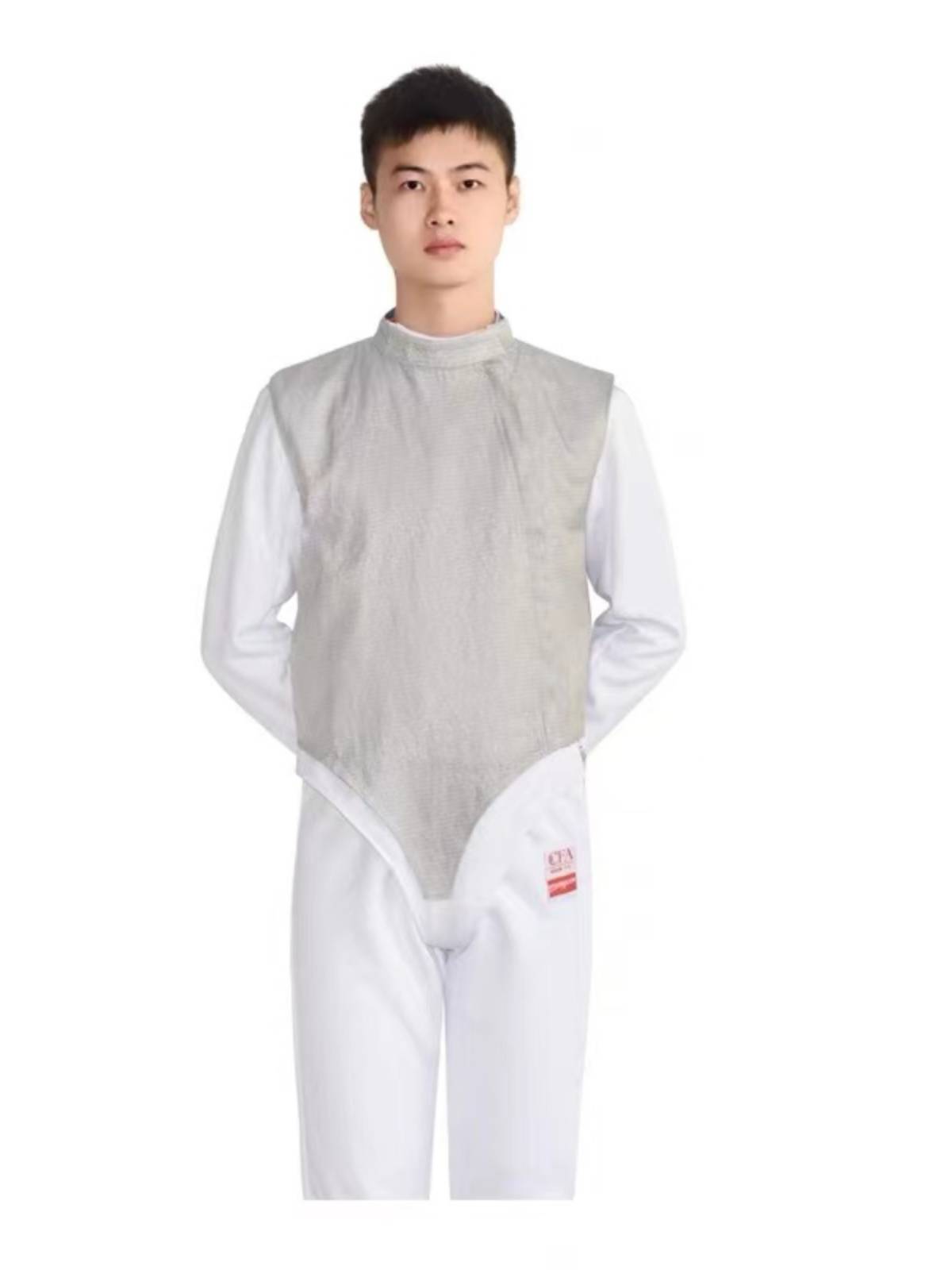 Flower sword metal clothing adult children's flower sword vest fencing guide electric uniforms can participate in the competition printed word
