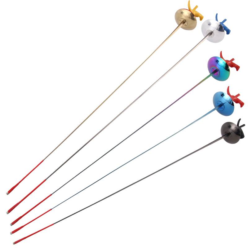 CFA certification competition electric sword stainless gold color color flower sword fencing equipment fencing equipment