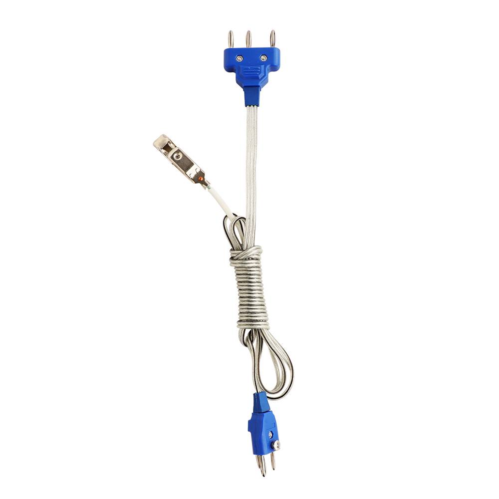 New line (blue)