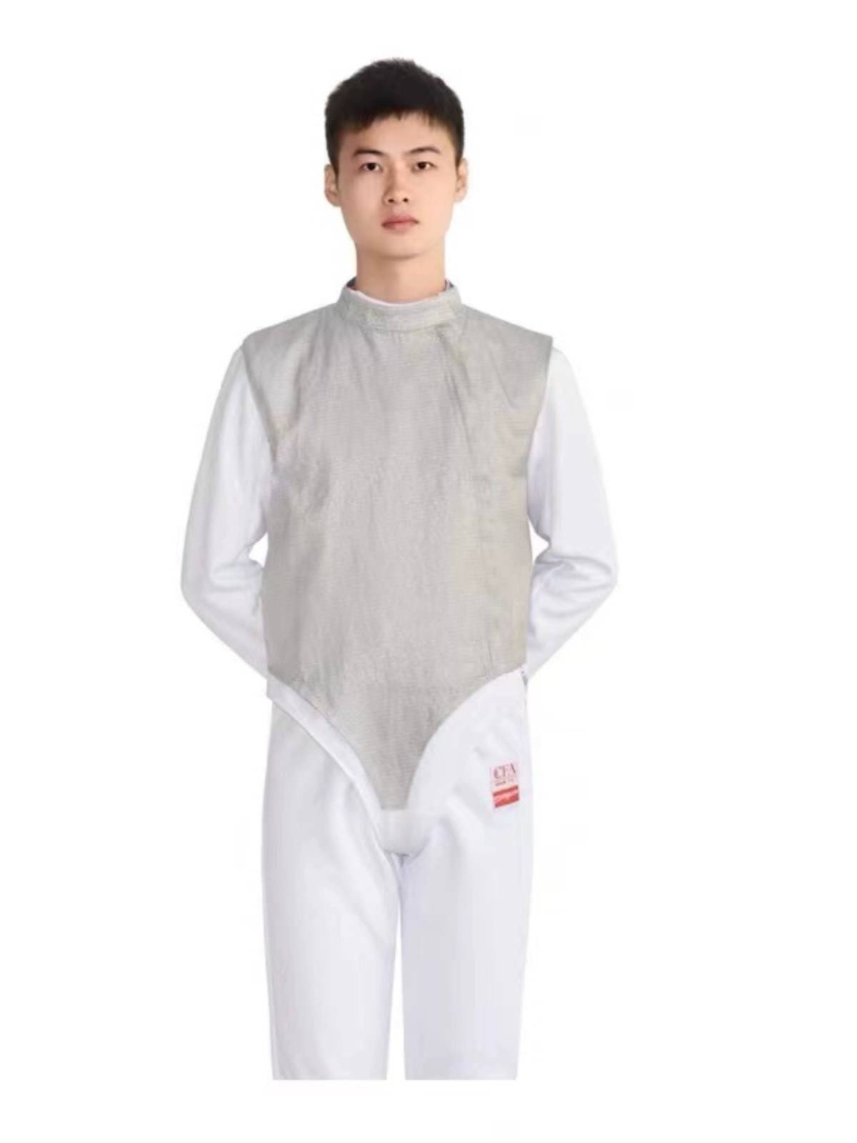 Flower sword metal clothing adult children's flower sword vest fencing guide electric uniforms can participate in the competition printed word