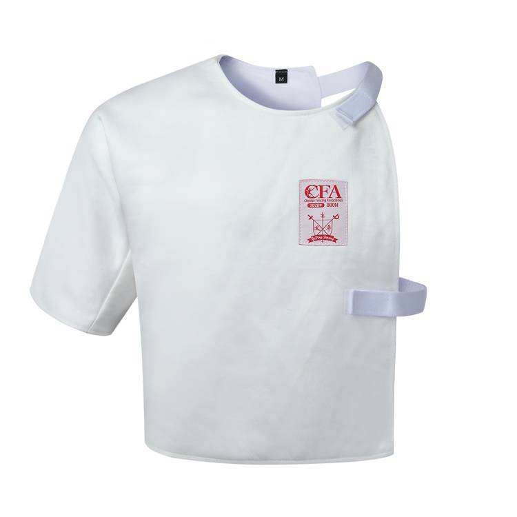 Fencing service three -piece set of ice silk breathable CFA certification 900N top pants vest children's adult competition uniform