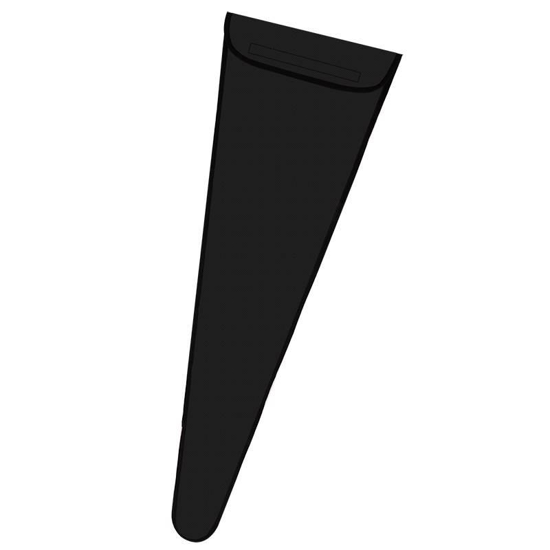 Black old sword bag