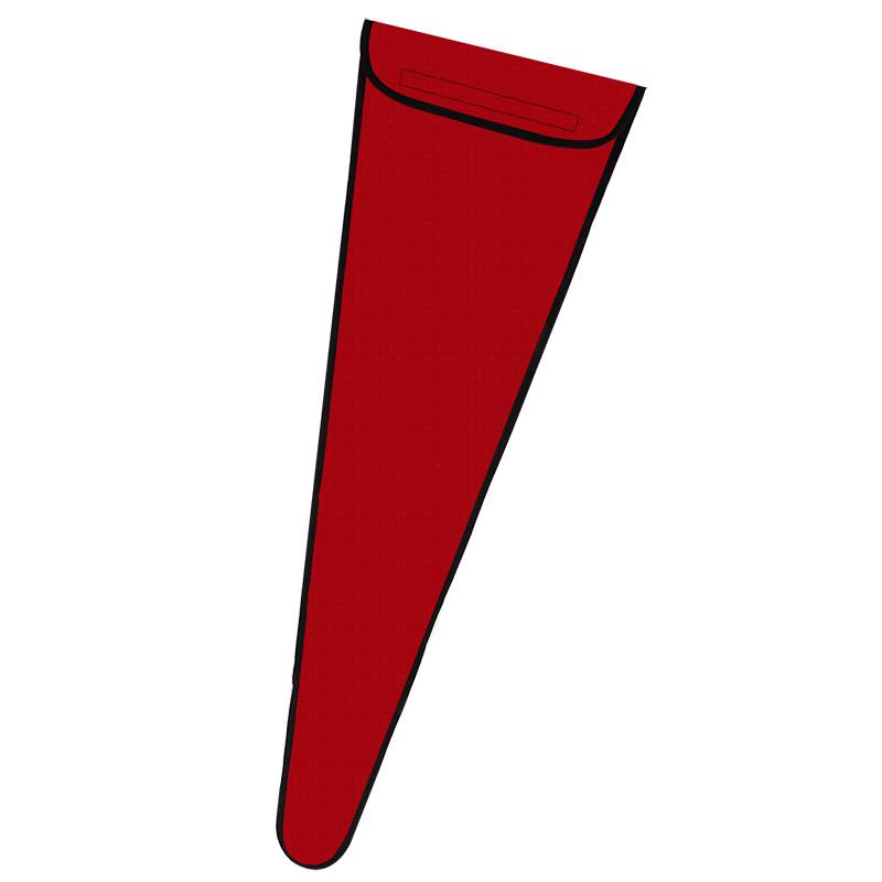 Red old sword bag