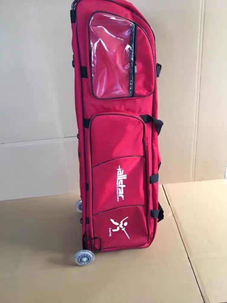 Fencing equipment fencing bag allstar style roller bag export quality large wheel sword bag