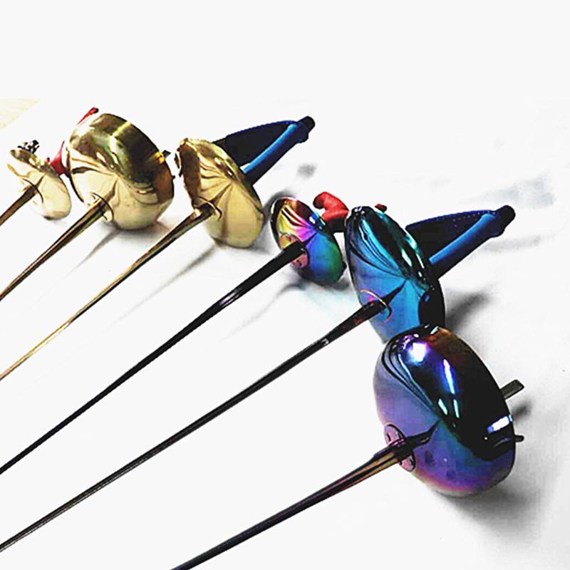 Zhang brand fencing equipment adult children's color rust -proof competition flower sword heavy sword heavy sword sapper, please note left and right hand