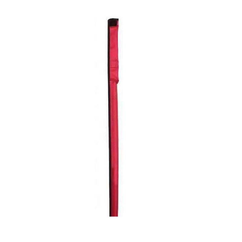 Red with tube