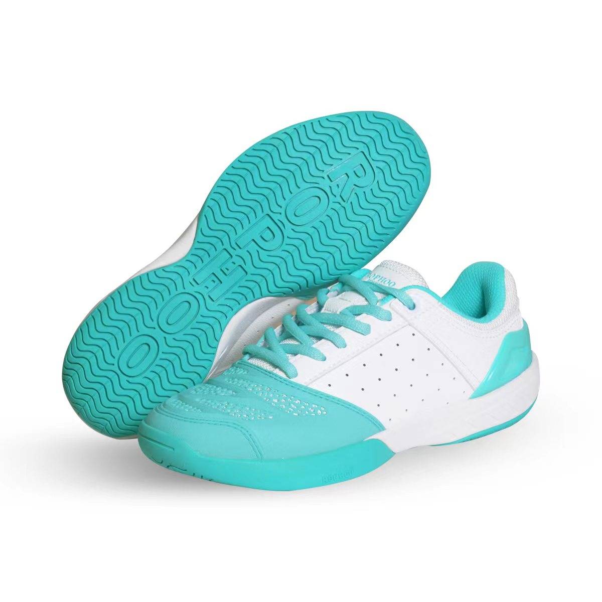 Shenmong 0 New color color, fresh green shock shoes, children's adult competition shoes, anti -slip, wear, shock -absorbing, wrap training