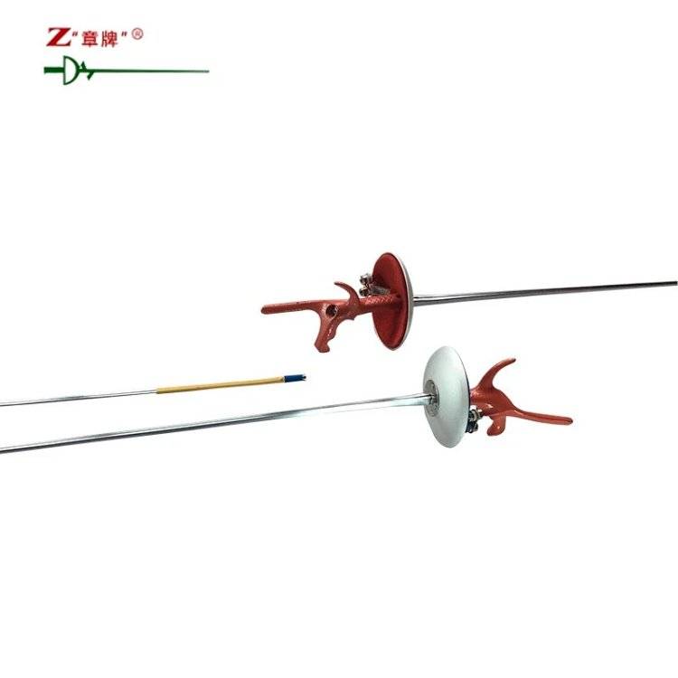 Zhang brand fencing flower sword sheep horn handle (not only sold) flower sword -style handle Belgian handle, flower sword gun handle